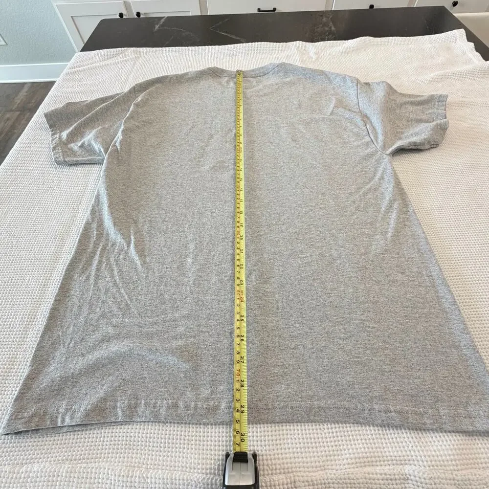 Champion Baylor University gray and green collegiate  graphic tee  LG - Picture 5 of 7